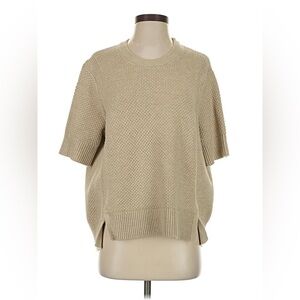 Like New! Banana Republic Textured Short-Sleeve Knit Relaxed Fit Sweater L